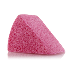 Pink triangle sponge